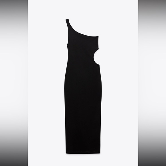 Cut out asymmetric dress - Picture 3 of 3